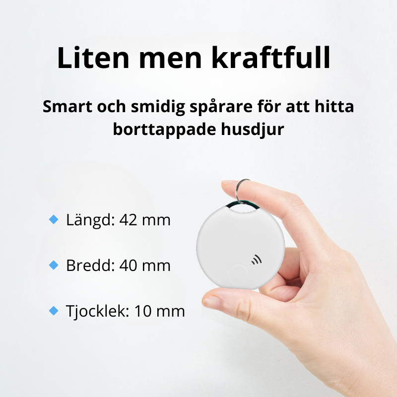 Smart Bluetooth-spårare för husdjur